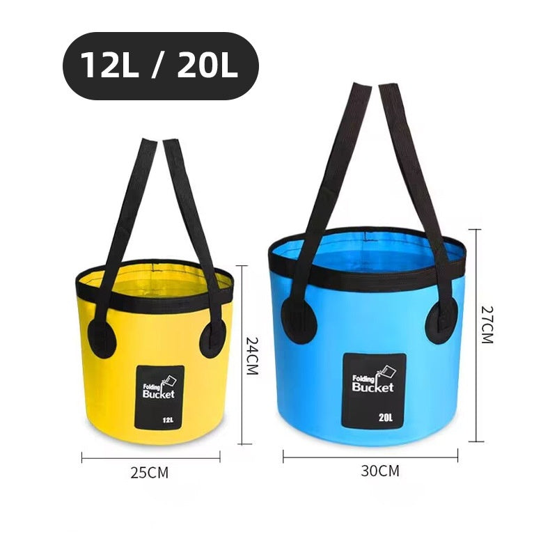 PVC Foldable Outdoor Fishing Camping Waterproof Bucket