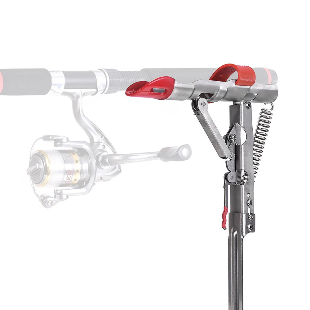 Automatic Spring Fishing Rod Holder