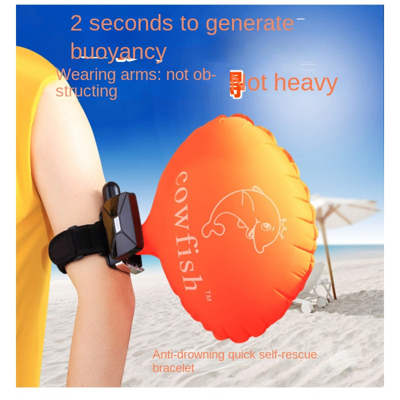 Anti-Drowning Life Jacket Inflatable Safety Airbag Emergency Life-Saving Wrist Diving Self-Rescue Device