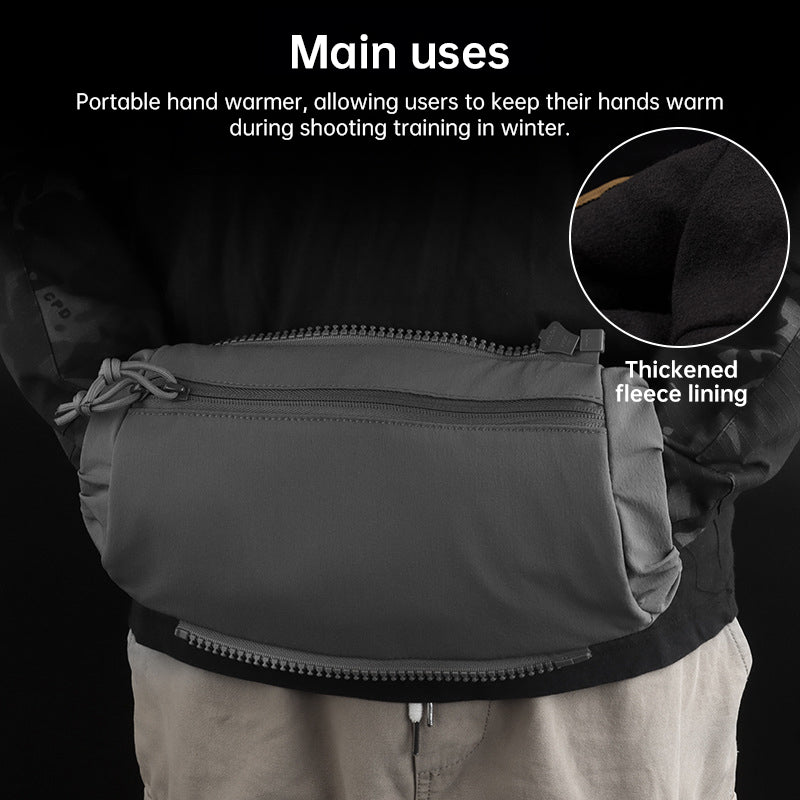 3-in-1 Tactical Hand Warmer Fanny Pack