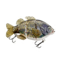 PVC Soft Tail 4-Section Tilapia Sub Bait