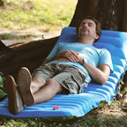 Ultralight Camping Sleeping Pad: Thicken, Self-Inflating with Built-in Pump (Outdoor/Travel)