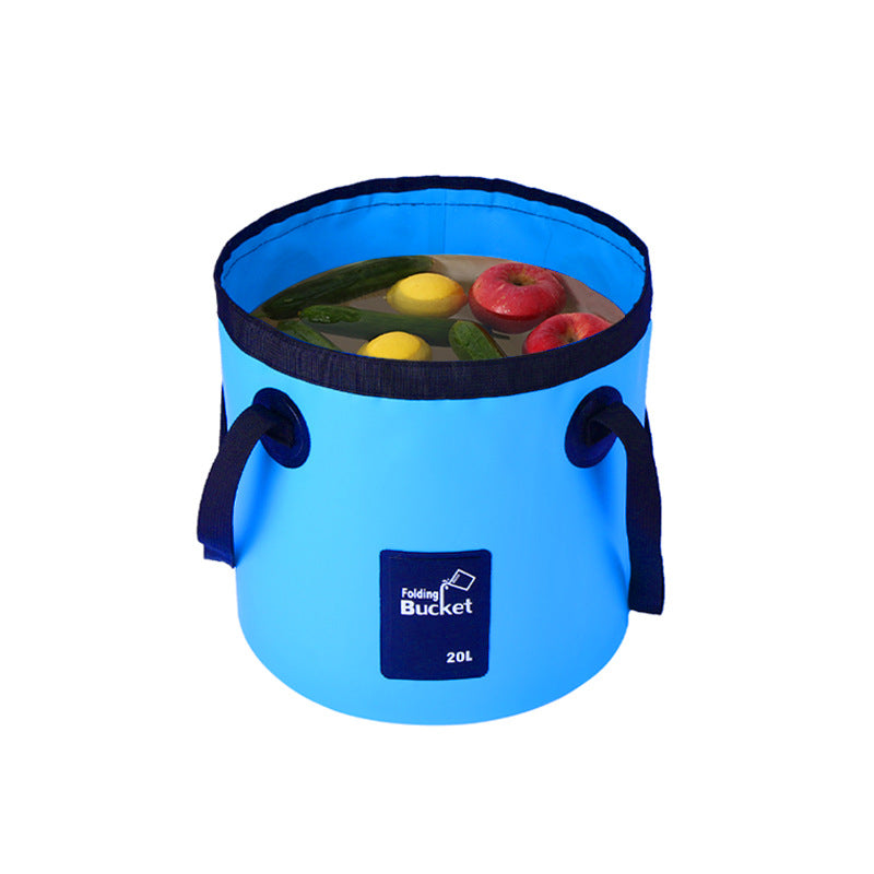 PVC Foldable Outdoor Fishing Camping Waterproof Bucket