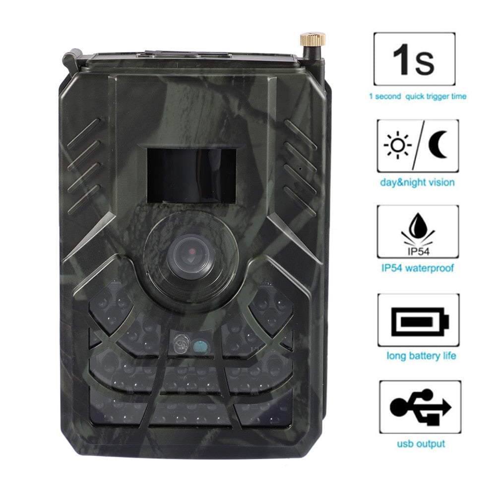 PR300C Outdoor Hunting Trail Camera 720P Wildcamera Wild Surveillance Night Version Wildlife Scouting Cameras Photo Traps Track
